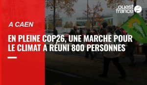 VIDÉO. En pleine Cop26, une marche pour le climat a réuni 800 personnes à Caen 