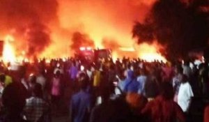 Sierra Leone : 92 morts dans l'explosion d'un dépôt de carburant à Freetown