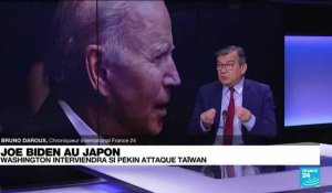 A Tokyo, Joe Biden hausse le ton envers Pékin et annonce le retour des Etats-Unis dans la région