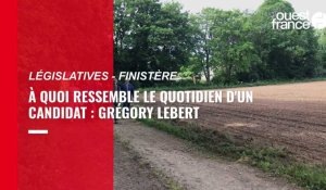 VIDEO. Visites, réunions, travail... On a suivi Grégory Lebert, candidat aux législatives en Finistère