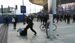Foot/C1: la police disperse des personnes rassemblées à l'extérieur du Stade de France