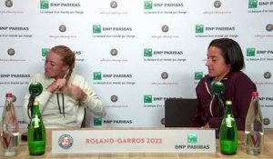 Roland-Garros 2022 - Caroline Garcia et Kristina Mladenovic : "Les choses commencent à être un peu plus intéressantes et on souhaite continuer de cette façon-là"