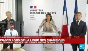 Violences au Stade de France : Darmanin dénonce une "fraude massive", Johnson demande une enquête