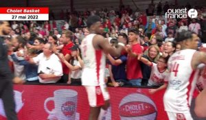 VIDÉO - Cholet Basket. Le public fête ses joueurs malgré la défaite