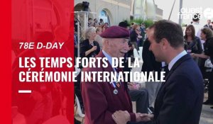 VIDÉO. 78e anniversaire du Débarquement : les temps forts de la cérémonie internationale