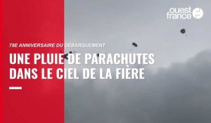 VIDÉO. 78e anniversaire du Débarquement : revivez la journée de parachutages à la Fière 