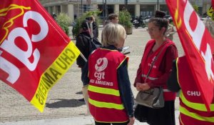 Amiens : les soignants du CHU se mobilisent
