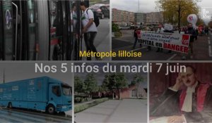 Métropole de Lille : nos 5 infos du mardi 7 juin