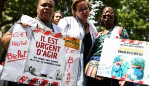 Le ras-le-bol des personnels hospitaliers français : manifestation peu suivie