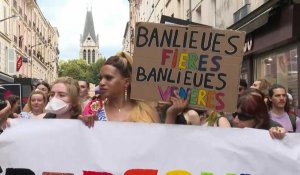 A Saint-Denis, plus d'un millier de personnes pour la pride des banlieues