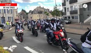 VIDÉO. À Laval, 1 540 motards dans les rues pour Les Motards ont du cœur