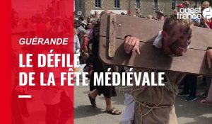 VIDEO. Le défilé de la Fête médiévale de Guérande
