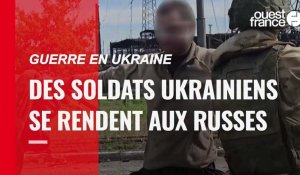 VIDÉO. Des soldats ukrainiens se rendent aux Russes après plusieurs semaines retranchés dans l'usine Azovstal