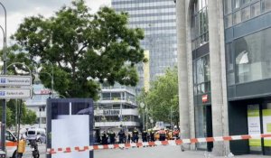 Allemagne : secours sur les lieux où une voiture a percuté des passants à Berlin