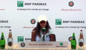 Roland-Garros 2022 - Leylah Fernandez : "Malheureusement je n'ai pas joué contre Diane Parry en simple mais en double, on a pu partager le court et on se connait depuis les Juniors"