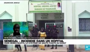 Sénégal : incendie dans un hôpital, le système de santé pointé du doigt
