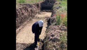 Calais : fouilles archéologiques à la friche des Quatre-Coins