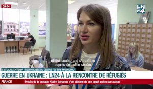 Guerre en Ukraine: LN24 à la rencontre des réfugiés 