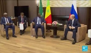 Crise alimentaire : le président de l'Union africaine invité par Poutine en Russie