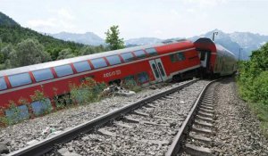 Déraillement d'un train en Allemagne: au moins trois morts et des blessés