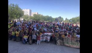 VIDÉO. A Lorient, 400 écoliers participent à la Redadegig