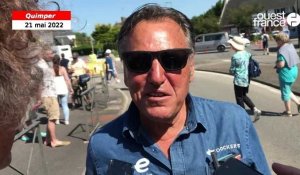 VIDÉO. Jean-René Bernaudeau réagit à la victoire de Julien Simon sur le Tour du Finistère 
