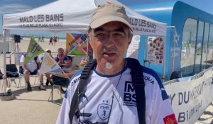 Dunkerque : Luc Pace traverse la France à pied pour sensibiliser à la sclérose en plaques