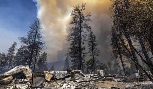 La Californie en proie à un incendie décrit comme "explosif"