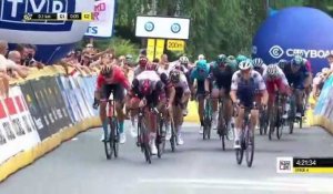 Tour de Pologne 2022 - La 4e étape Pascal Ackermann, Sergio Higuita a chuté mais reste leader du général