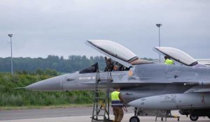 Florennes: les F-16 sont rentrés de leur mission en Estonie