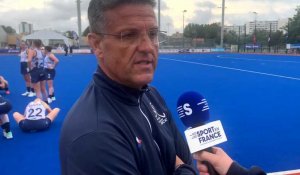 Hockey/gazon : réaction du coach français après la défaite contre l’Ecosse