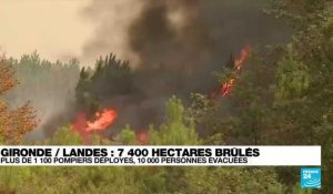 Incendies en Gironde : des renforts européens contre les feux qui se multiplient