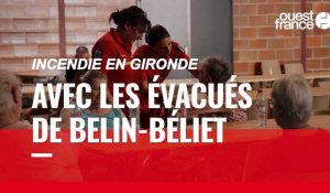 VIDÉO. Incendie en Gironde : les communes voisines solidaires avec les habitants évacués de Belin-Béliet