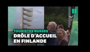 En Finlande, des touristes russes accueillis par l'hymne ukrainien