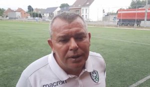 Romuald Gorniak, coach des Francs Borains B, tire de enseignements positifs malgré la défaite de son équipe en coupe du Hainaut face au Pays Blanc (0-2).