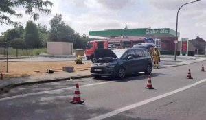 Incident dans une station essence à Comines