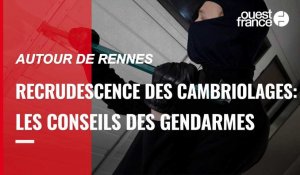 VIDÉO. Recrudescence des cambriolages autour de Rennes : les conseils des gendarmes