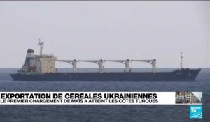 Céréales ukrainiennes : le premier chargement de maÏs a atteint les côtes turques