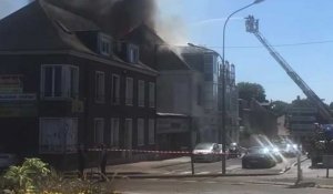Un incendie détruit une quinzaine d’appartements à Noyon