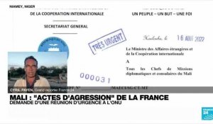 La France rejette les accusations de la junte malienne de soutien aux groupes jihadistes