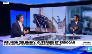 Réunion Zelensky, Guterres et Erdogan : l'exportation de céréales au menu des échanges