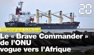 Guerre en Ukraine : Le premier navire humanitaire de l'ONU achemine des céréales vers l'Afrique 