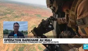 Mali : le discret retrait des troupes françaises de la base de Gao