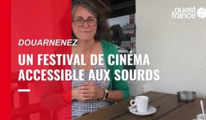 VIDÉO. Festival de cinéma de Douarnenez : « Une telle accessibilité aux sourds est unique »