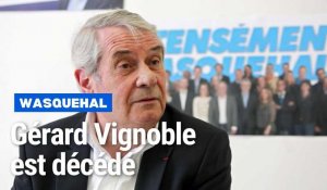 Décès de Gérard Vignoble, l'ancien maire de Wasquehal