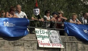 Hongrie: cinquième jour de manifestations contre une réforme d'Orban