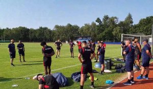 Football. Les Diables rouges ont repris l'entraînement ce lundi 18 juillet 2022