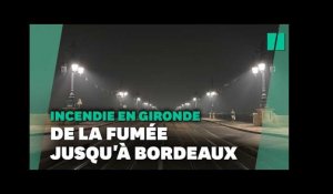 À cause des incendies en Gironde, Bordeaux se réveille dans le brouillard