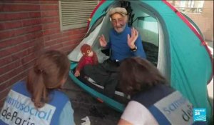 France : le Samu social au secours des sans-abris dans la capitale
