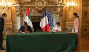 La France signe des accords avec les Emirats arabes unis